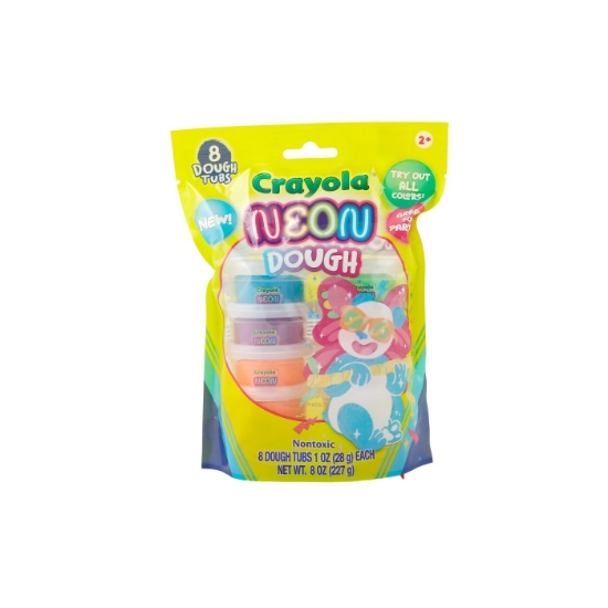 Imagine CRAYOLA SILLY SCENTS NEON SET 8 BORCANASE PLASTELINA PARFUMATA