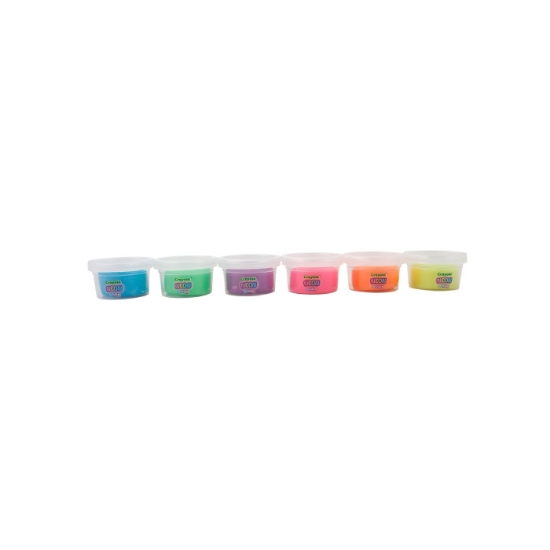 Imagine CRAYOLA SILLY SCENTS NEON SET 8 BORCANASE PLASTELINA PARFUMATA