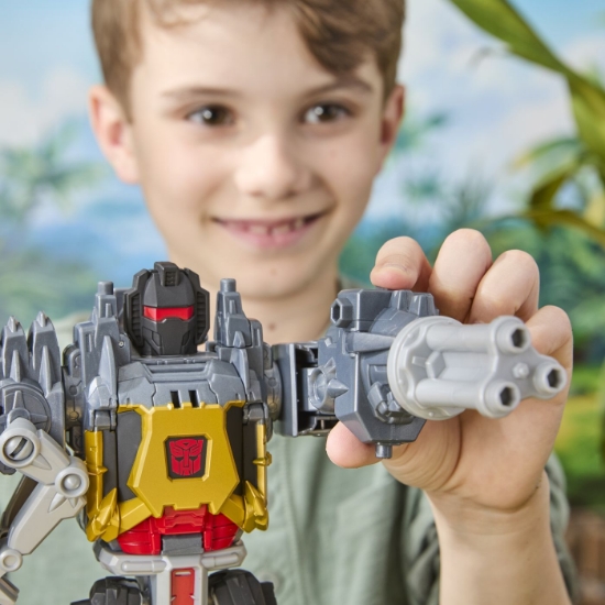 Imagine TRANSFORMERS CYBERWORLD ROBOT GRIMLOCK TRANSFORMABIL IN DINOZAUR