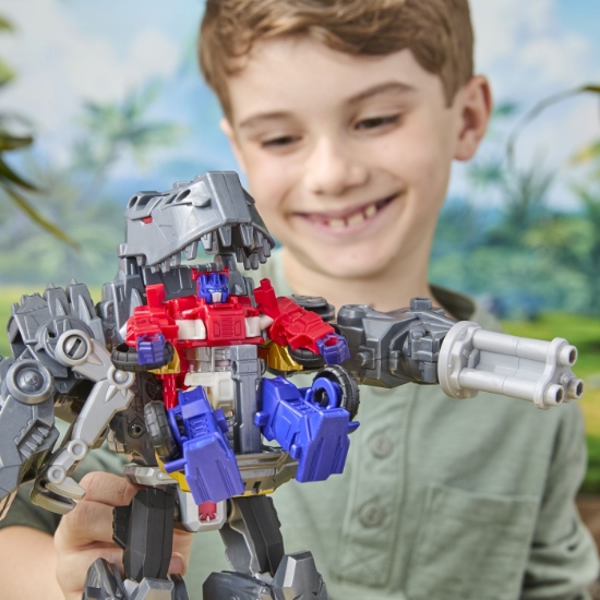 Imagine TRANSFORMERS CYBERWORLD ROBOT GRIMLOCK TRANSFORMABIL IN DINOZAUR
