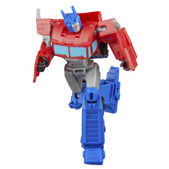Imagine TRANSFORMERS EARTHSPARK CAMION CU REMORCA DE LUPTA OPTIMUS PRIME