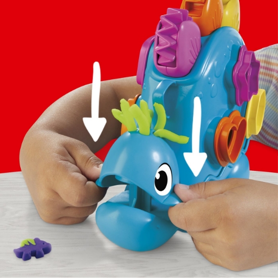 Imagine PLAY DOH JUCARIE CU ACTIVITATI DINOZAUR CU FORME SI CULORI