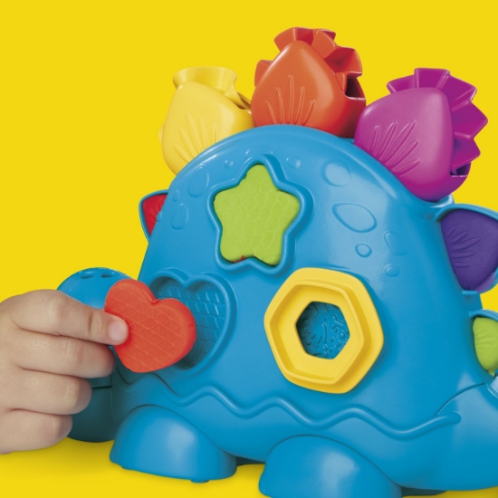 Imagine PLAY DOH JUCARIE CU ACTIVITATI DINOZAUR CU FORME SI CULORI