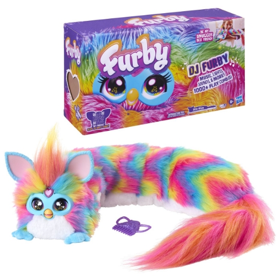 Imagine FURBY DJ FURBLETS JUCARIE INTERACTIVA CURCUBEU