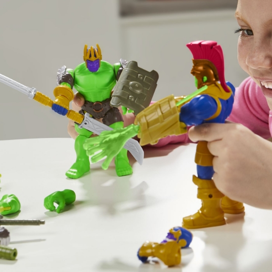 Imagine MARVEL AVENGERS MIX MASHERS SET FIGURINA HULK 12CM SI ACCESORII