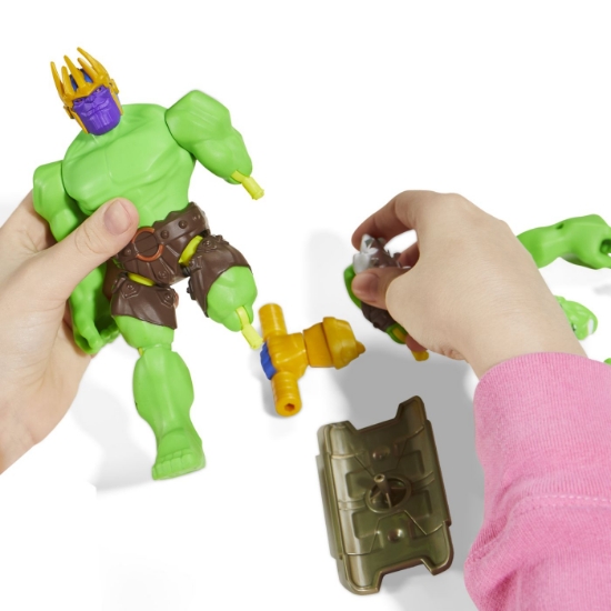 Imagine MARVEL AVENGERS MIX MASHERS SET FIGURINA HULK 12CM SI ACCESORII