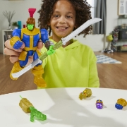 Imagine MARVEL AVENGERS MIX MASHERS SET FIGURINA THANOS 12CM SI ACCESORII