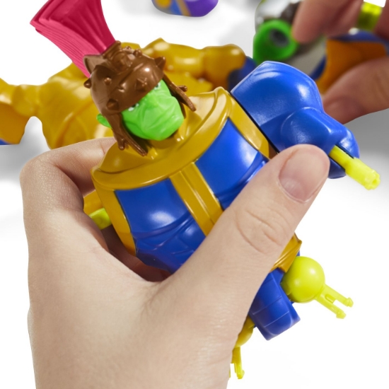 Imagine MARVEL AVENGERS MIX MASHERS SET FIGURINA THANOS 12CM SI ACCESORII