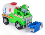 Imagine PATRULA CATELUSILOR VEHICUL DE SALVARE MASINA DE POMPIERI SI FIGURINA ROCKY