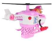 Imagine PATRULA CATELUSILOR VEHICUL DE SALVARE MASINA DE POMPIERI SI FIGURINA SKYE