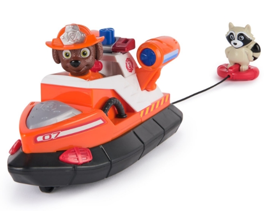 Imagine PATRULA CATELUSILOR VEHICUL DE SALVARE MASINA DE POMPIERI SI FIGURINA ZUMA