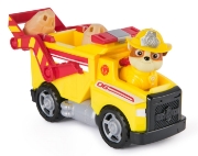 Imagine PATRULA CATELUSILOR VEHICUL DE SALVARE MASINA DE POMPIERI SI FIGURINA RUBBLE