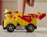 Imagine PATRULA CATELUSILOR VEHICUL DE SALVARE MASINA DE POMPIERI SI FIGURINA RUBBLE