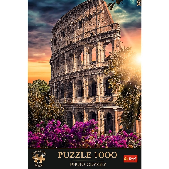 Imagine PUZZLE TREFL 1000 PREMIUM PLUS COLOSSEUM AMFITEATRUL DIN ROMA
