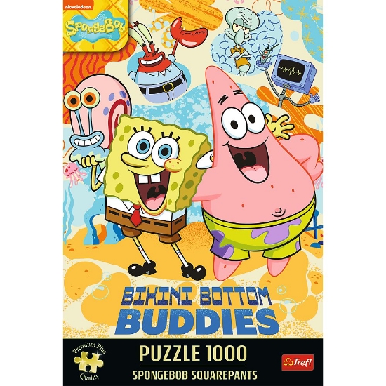 Imagine PUZZLE TREFL 1000 PREMIUM PLUS SPONGEBOB SQUAREPANTS 