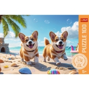 Imagine PUZZLE TREFL 100 CATEL CORGI