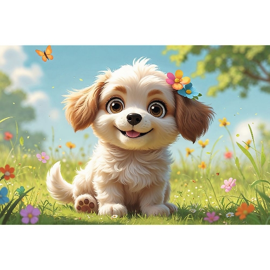 Imagine PUZZLE TREFL 60 FII UN CATELUS