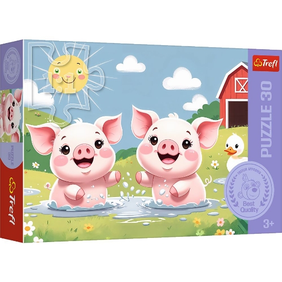 Imagine PUZZLE TREFL 30 VIATA FERICITA LA TARA