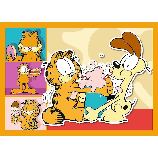 Imagine PUZZLE 4IN1 LUI GARFIELD II PLACE LASAGNA