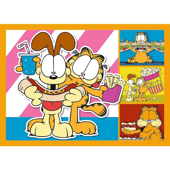 Imagine PUZZLE 4IN1 LUI GARFIELD II PLACE LASAGNA