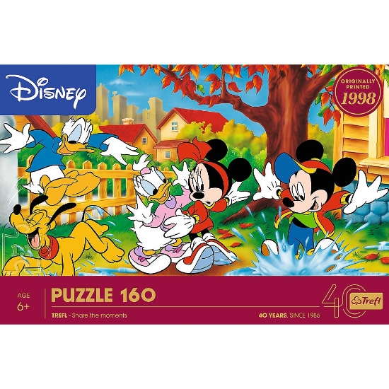 Imagine PUZZLE TREFL 160 DISNEY DISTRACTIE IN BALTI