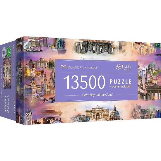 Imagine PUZZLE TREFL UFT 13500 ORASE DE DINCOLO DE NORI