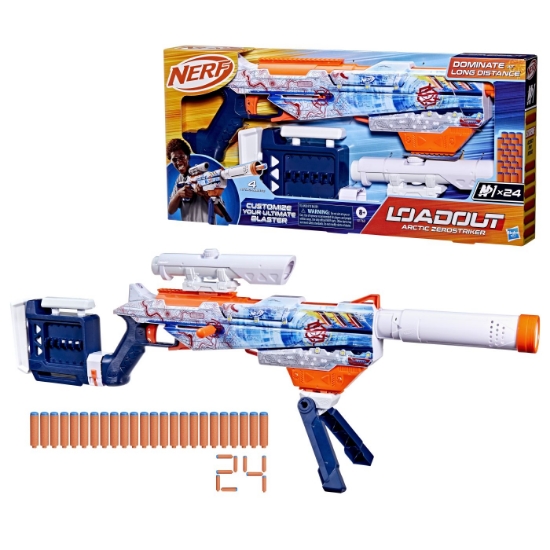 Imagine NERF BLASTER LOADOUT ARCTIC ZEROSTRIKER