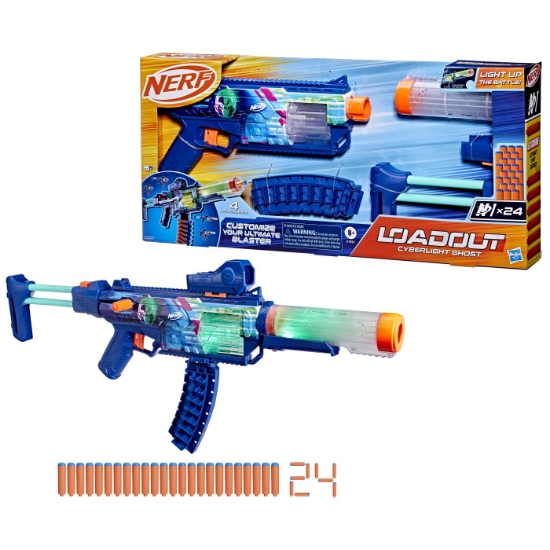 Imagine NERF BLASTER LOADOUT CYBERLIGHT GHOST