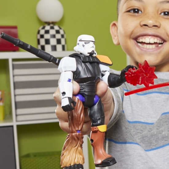 Imagine STAR WARS MIX MASHERS SET FIGURINA STORMTROOPER 12CM SI ACCESORII