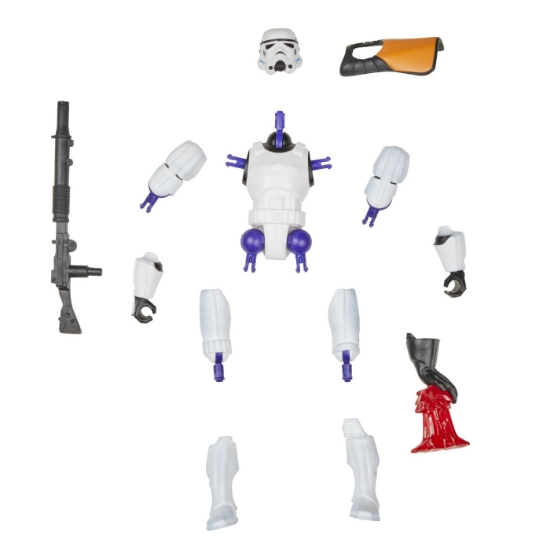 Imagine STAR WARS MIX MASHERS SET FIGURINA STORMTROOPER 12CM SI ACCESORII