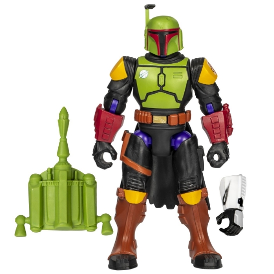 Imagine STAR WARS MIX MASHERS SET FIGURINA BOBA FETT 12CM SI ACCESORII