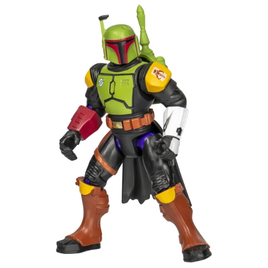Imagine STAR WARS MIX MASHERS SET FIGURINA BOBA FETT 12CM SI ACCESORII
