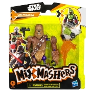 Imagine STAR WARS MIX MASHERS SET FIGURINA CHEWBACCA 12CM SI ACCESORII