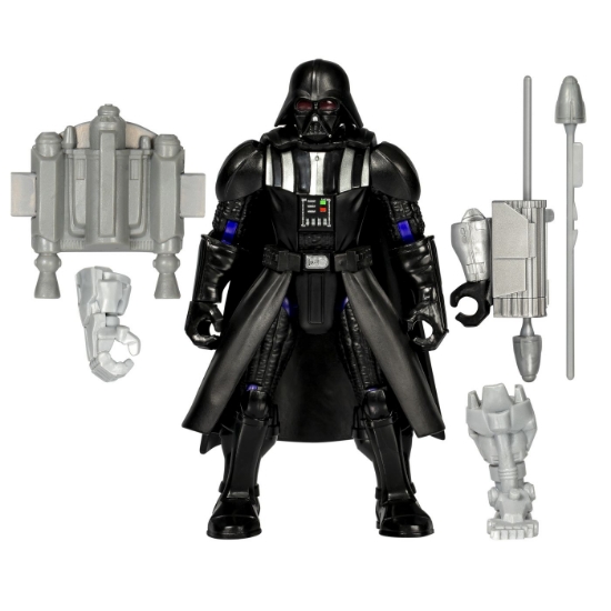 Imagine STAR WARS MIX MASHERS DELUXE SET FIGURINA DARTH VADER 12CM SI ACCESORII