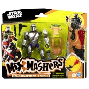 Imagine STAR WARS MIX MASHERS DELUXE SET FIGURINA MANDALORIAN AND GROGU 12CM SI ACCESORII