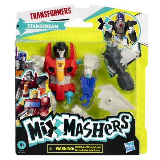 Imagine TRANSFORMERS MIX MASHERS FIGURINA STARSCREAM 12CM SI ACCESORII