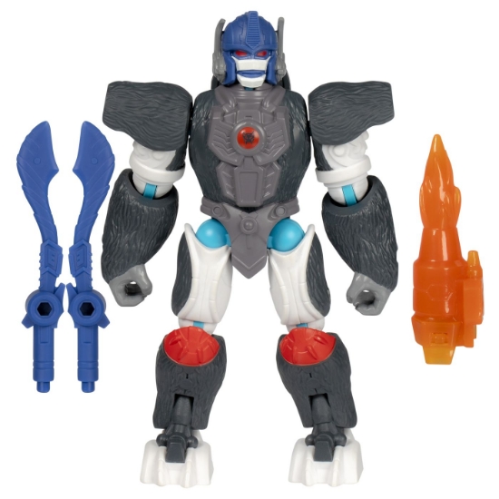 Imagine TRANSFORMERS MIX MASHERS FIGURINA OPTIMUS PRIMAL 12CM SI ACCESORII