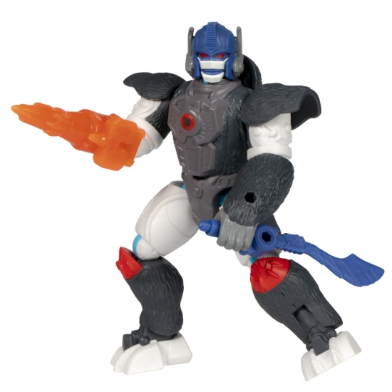 Imagine TRANSFORMERS MIX MASHERS FIGURINA OPTIMUS PRIMAL 12CM SI ACCESORII