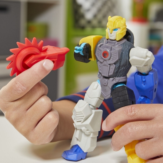 Imagine TRANSFORMERS MIX MASHERS FIGURINA BUMBLEBEE 12CM SI ACCESORII