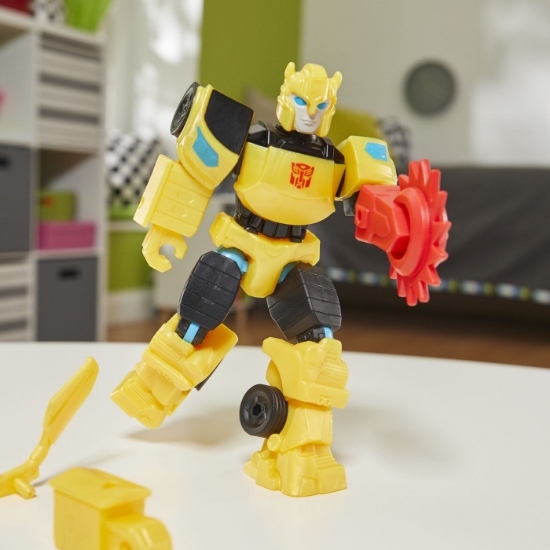 Imagine TRANSFORMERS MIX MASHERS FIGURINA BUMBLEBEE 12CM SI ACCESORII