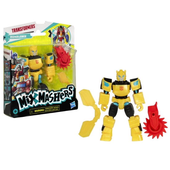 Imagine TRANSFORMERS MIX MASHERS FIGURINA BUMBLEBEE 12CM SI ACCESORII