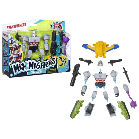 Imagine TRANSFORMERS MIX MASHERS SET FIGURINA MEGATRON 12CM SI ACCESORII