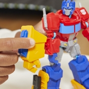 Imagine TRANSFORMERS MIX MASHERS SET FIGURINA OPTIMUS PRIME 12CM SI ACCESORII