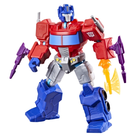 Imagine TRANSFORMERS MIX MASHERS SET FIGURINA OPTIMUS PRIME 12CM SI ACCESORII