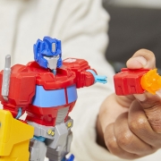 Imagine TRANSFORMERS MIX MASHERS SET FIGURINA OPTIMUS PRIME 12CM SI ACCESORII