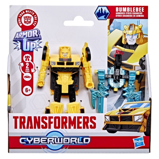 Imagine TRANSFORMERS CYBERWORLD ROBOT BUMBLEBEE BLINDAT TRANSFORMABIL