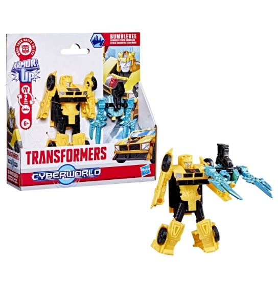Imagine TRANSFORMERS CYBERWORLD ROBOT BUMBLEBEE BLINDAT TRANSFORMABIL