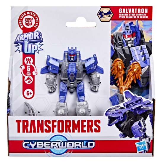 Imagine TRANSFORMERS CYBERWORLD ROBOT GALVATRON BLINDAT TRANSFORMABIL