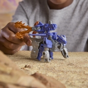 Imagine TRANSFORMERS CYBERWORLD ROBOT GALVATRON BLINDAT TRANSFORMABIL