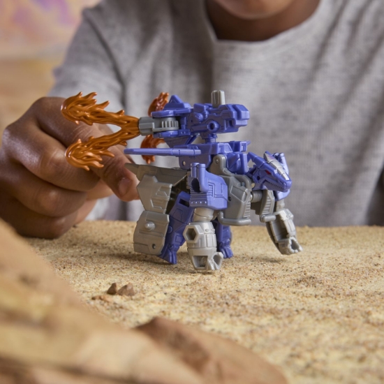 Imagine TRANSFORMERS CYBERWORLD ROBOT GALVATRON BLINDAT TRANSFORMABIL